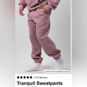 Tranquil Sweatpants - Orchid in Large